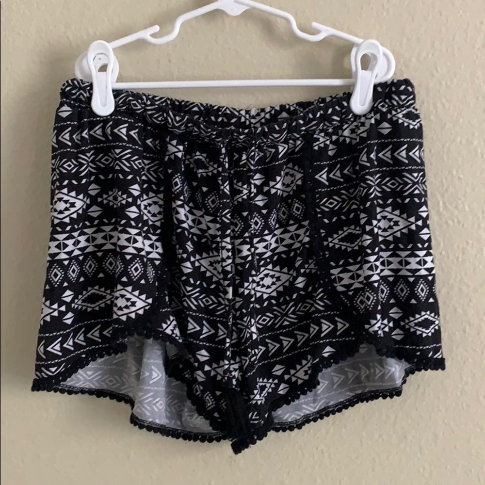 Patterned Lounge Shorts